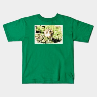 Chick on the road Kids T-Shirt